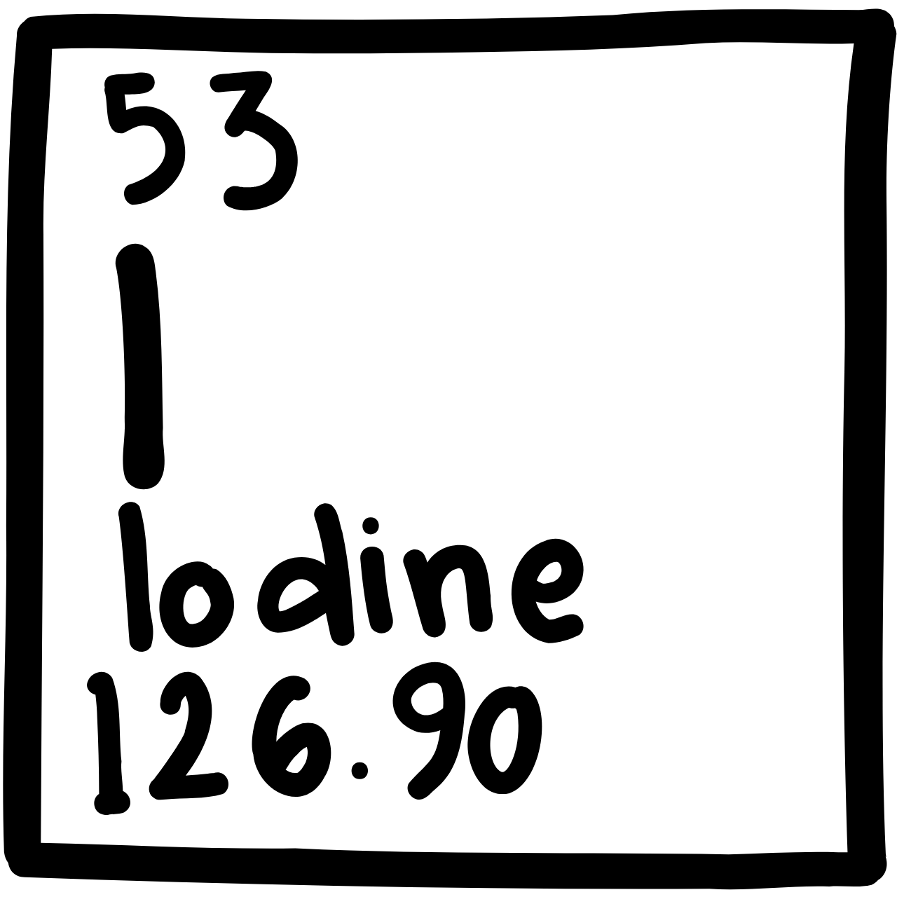 Iodine Ingredient - Electrolyte Drink Mix