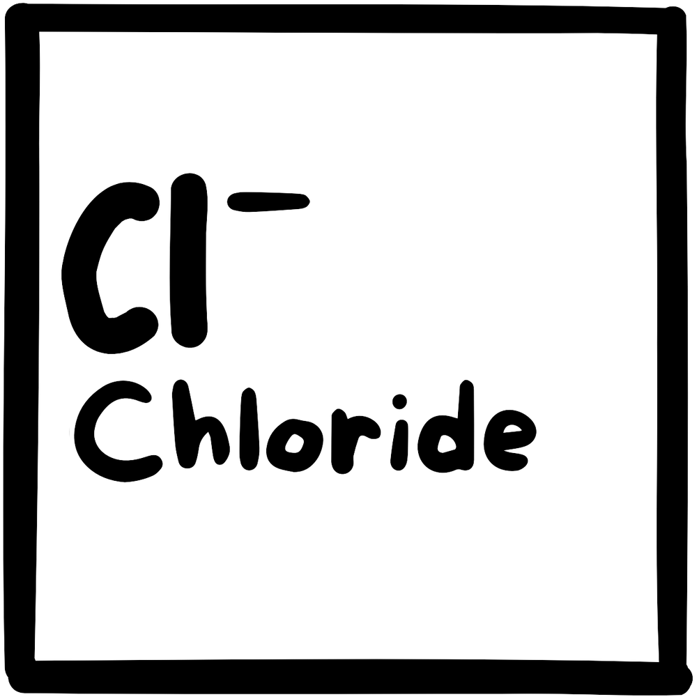 Chloride Ingredient - Electrolyte Drink Mix
