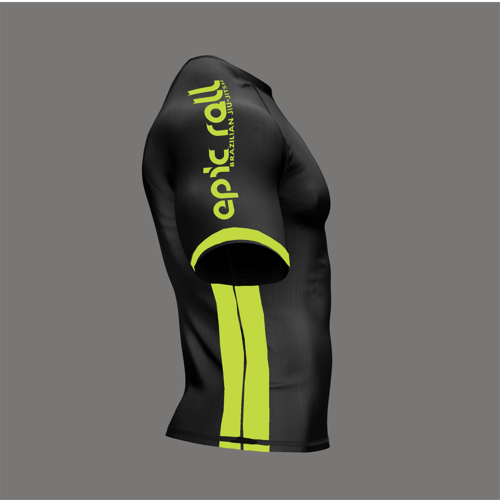 
                  
                    Black and Lemon Lime Rash Guard- SHORT SLEEVE
                  
                